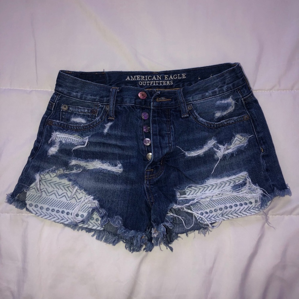 American Eagle jean shorts